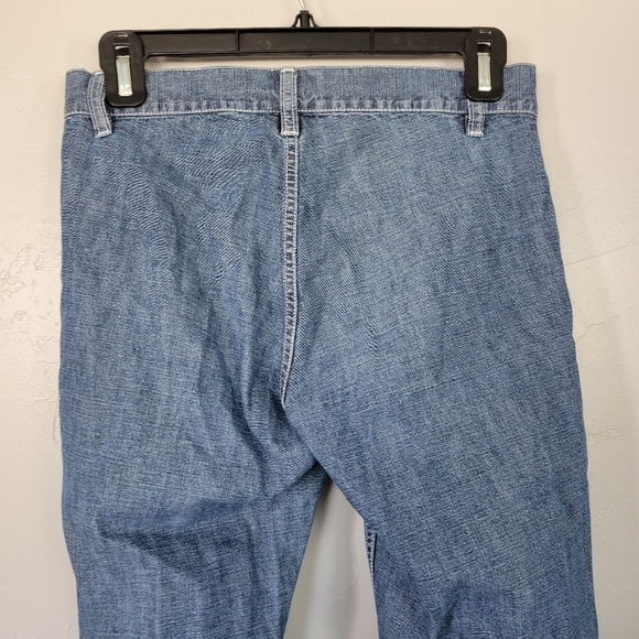 Tommy Jeans Vintage Jeans 4 Button Fly Sz 3 Light Wash No Back Pockets 90s Y2K - Picture 5 of 7